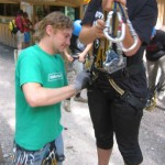 Steinzeit und Klettergarten